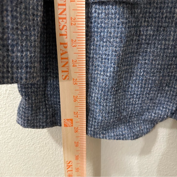 Botany 500 Sport Coat mens 40S Vintage Blazer Harris Tweed Wool Gray Single Vent - Picture 14 of 15